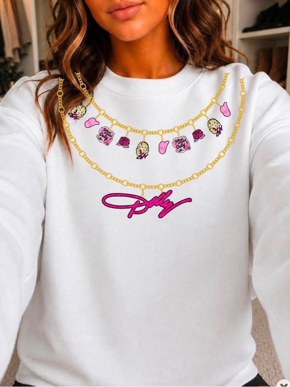 Brand new unisex crewneck sweatshirt dolly